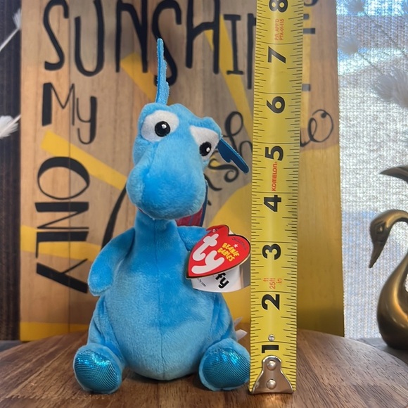 TY beanie babies stuffy the dragon plush NWT - Picture 11 of 11